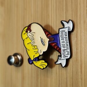 5/$30 Rugrats Angelica Pickles Getting Old Cartoon Character Pin